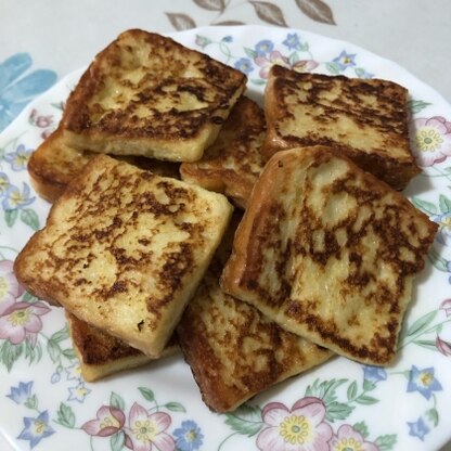 朝食に作りました。
とても美味しく出来ました。